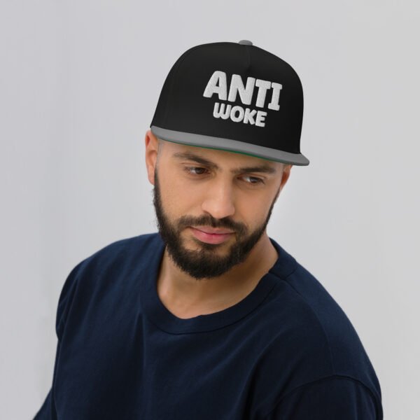 Anti-Woke Snapback Cap - Image 2