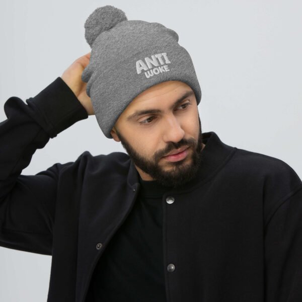 Anti-Woke Pom-Pom Beanie - Image 10