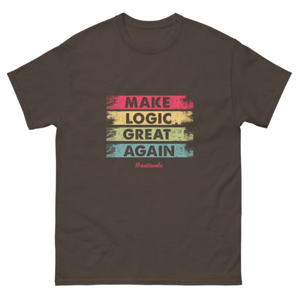 Logic Over Lunacy Anti-Woke Tee - Image 3