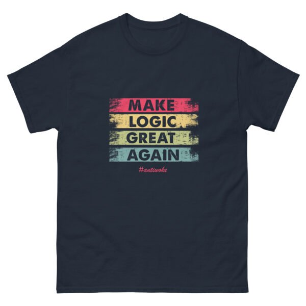 Logic Over Lunacy Anti-Woke Tee - Image 2