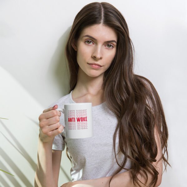 Anti Woke Mug – Bold Statement, Simple Design - Image 2